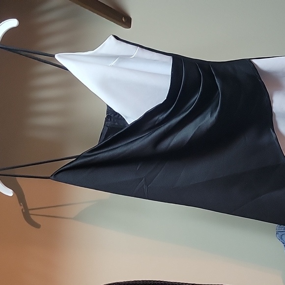 Status Classic Gown Black White Size 7 - Picture 2 of 7